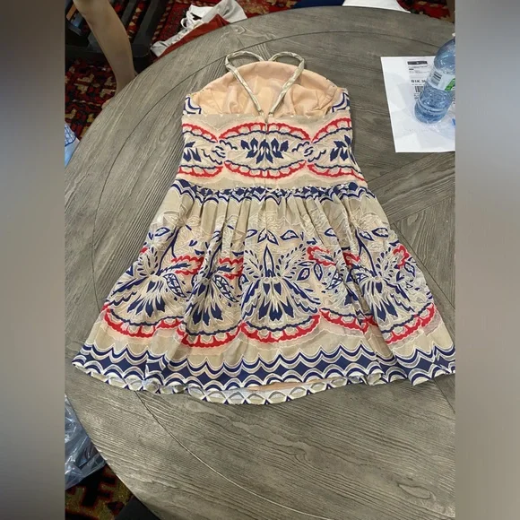 BCBG Multicolor Patterned Dress - Picture 3 of 3